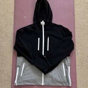 Tiger Friday, Zip It Windbreaker, Black, Adult XS